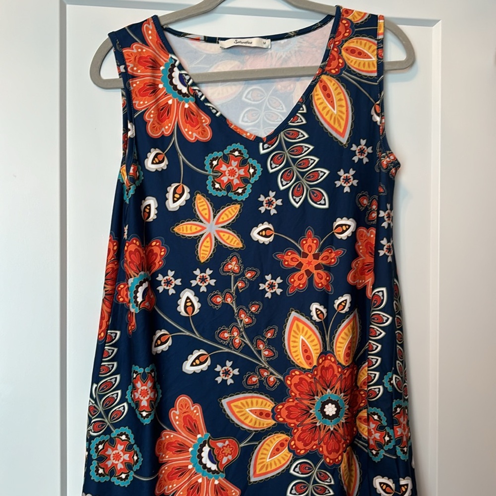 ‎Sakurafina Blouse Tank Top Size Medium - Picture 3 of 8